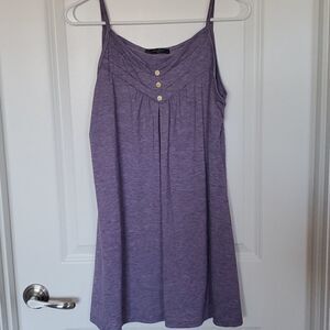 LOVEU DEAR Purple Tunic size Medium